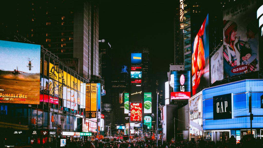 Times Square -neony reklamowe